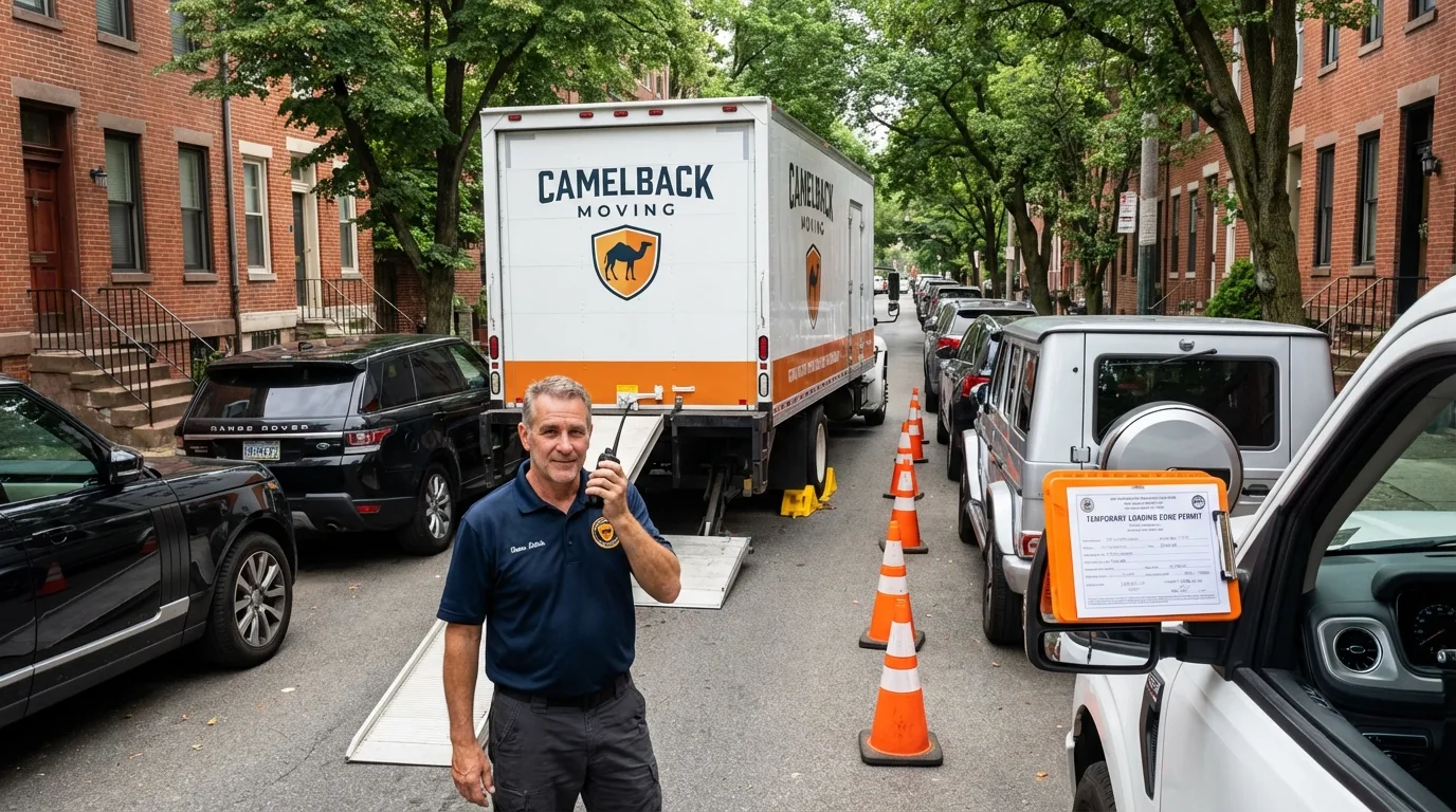 City street loading permit setup in Nashville, TN